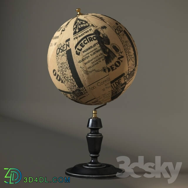 Other decorative objects - Globe library