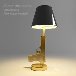 Table lamp - Table Lamp-gun Flos Guns bedside 