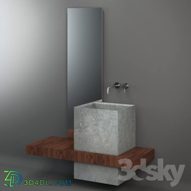 Bathroom furniture - MODULNOVA PLANK XL