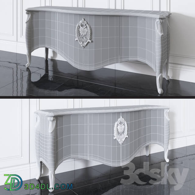 Sideboard _ Chest of drawer - Zebrano Casa Emily