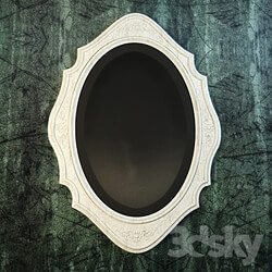 Mirror - Oval mirror 