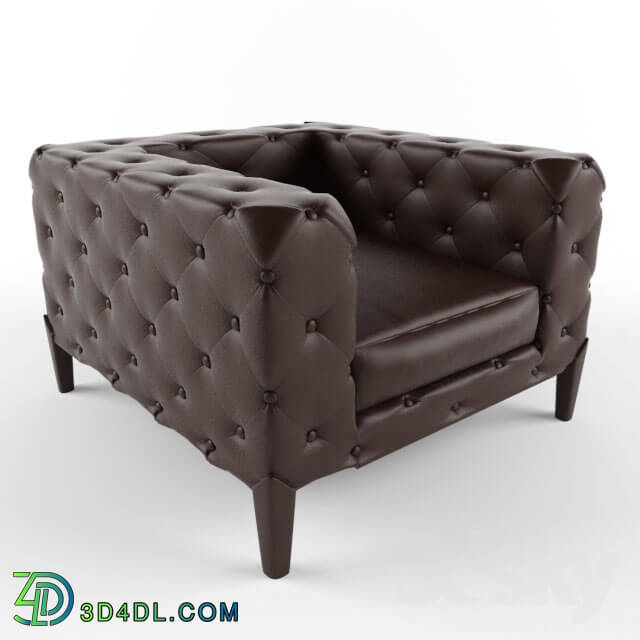 Arm chair - leather chair