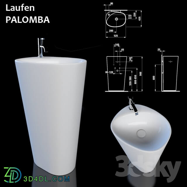 Wash basin - Laufen Palomba