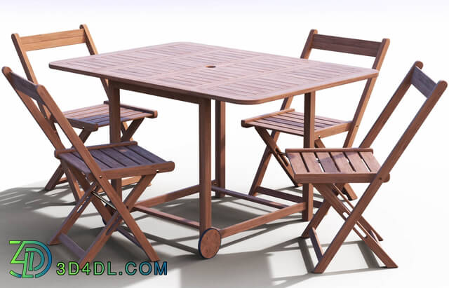Table _ Chair - Set of garden furniture
