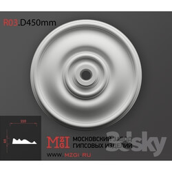 Decorative plaster - R03.D450mm 