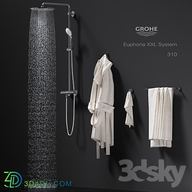 Bathroom accessories - GROHE Euphoria XXL System 310