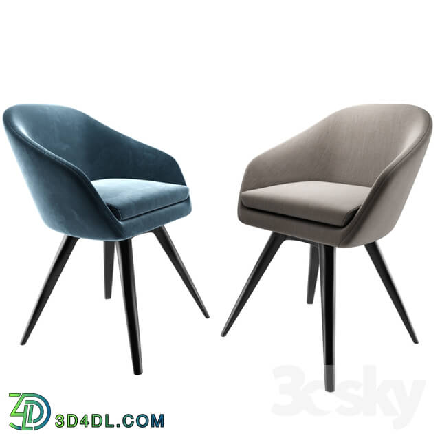 Chair - Aleria Upholstered Steel Swivel Chair