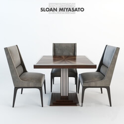 Table _ Chair - Dining chair Radia by Sloan Miyasato 