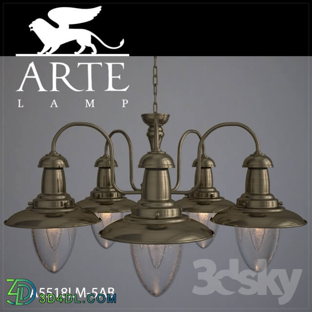 Ceiling light - Chandelier ArteLamp A5518LM-5AB