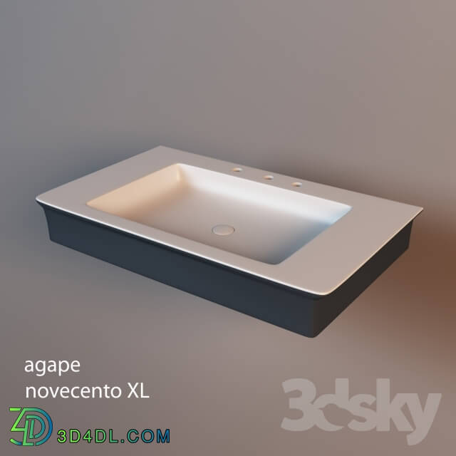 Wash basin - agape novecentoXL