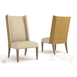 Chair - Bertrix _ hemp linen chair 8826-1200 