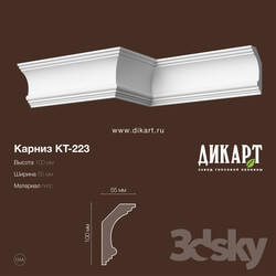 Decorative plaster - Kt-223_100x55mm 