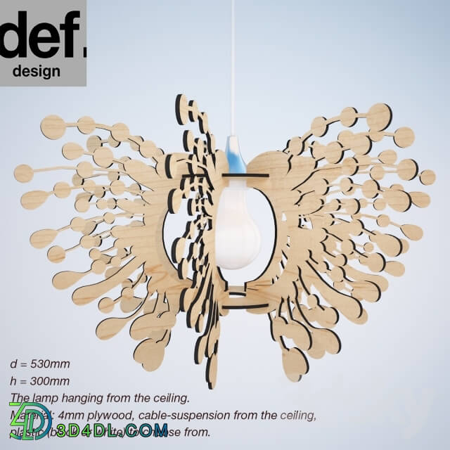 Ceiling light - Hanging lamp FLY