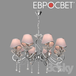 Ceiling light - OM Suspended chandelier with crystal Eurosvet 10085_8 Kelly 