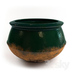 Tableware - clay pot 