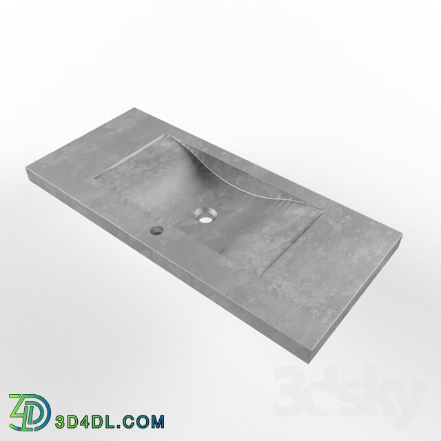 Wash basin - Concrete shell Ladia 1000mm