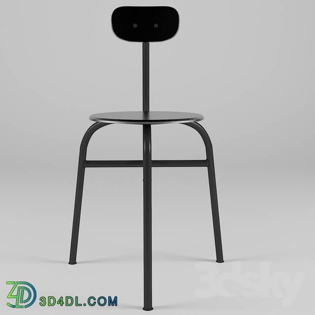 Chair - Chair 3 Legs - Black or White Color