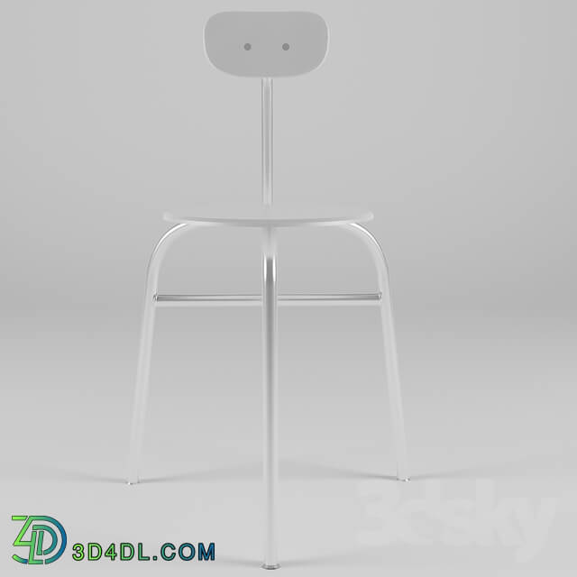 Chair - Chair 3 Legs - Black or White Color