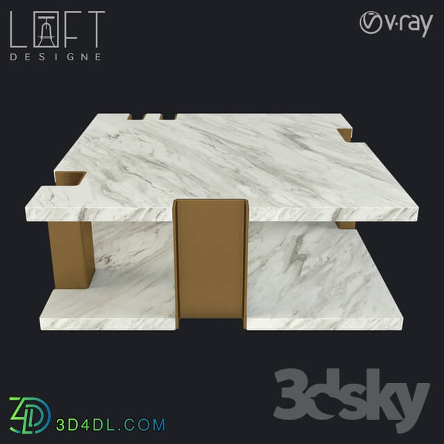 Table - Coffee table LoftDesigne 6824 model