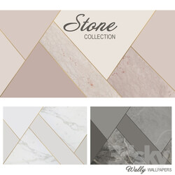 Wall covering - Wallpaper Wally - Stone 