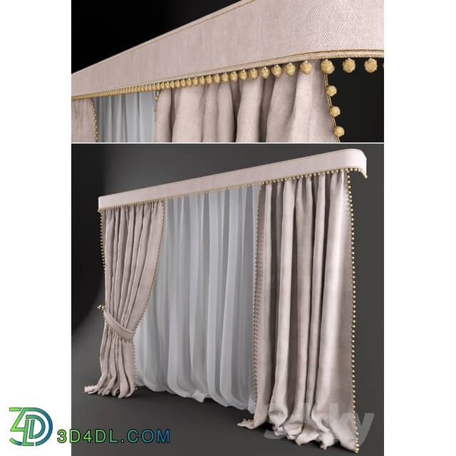 Curtain - Blind with tyulyu