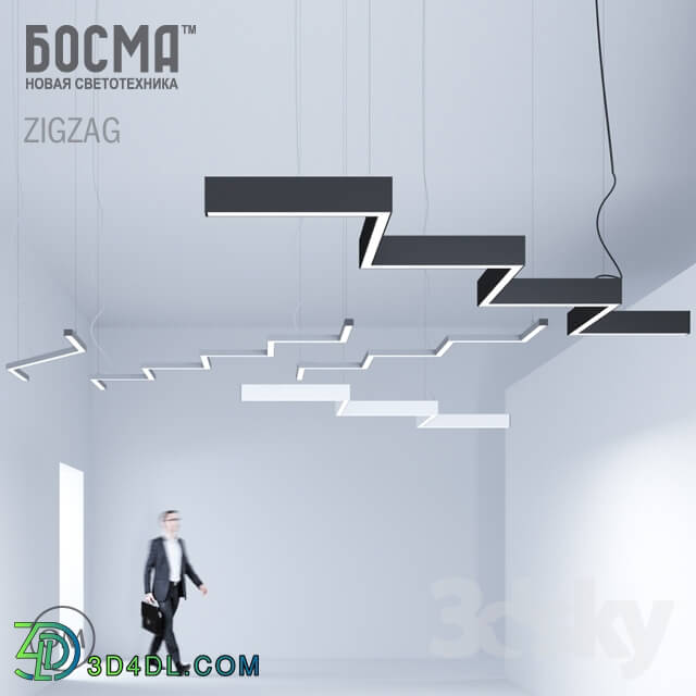 Ceiling light - ZIGZAG _BOSMA_ _ ZIGZAG _Bosma_