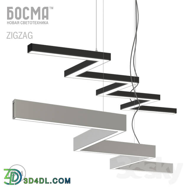 Ceiling light - ZIGZAG _BOSMA_ _ ZIGZAG _Bosma_