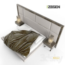 Bed - The bed KELLI. ZEGEN. 