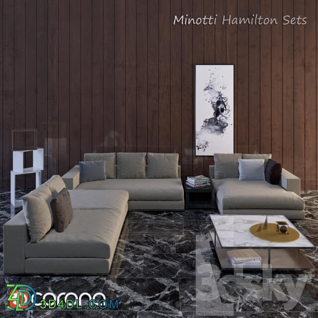 Sofa - Minotti Hamilton Sets