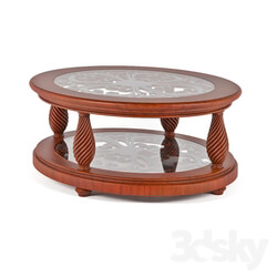 Table - Oval Coffee Table 