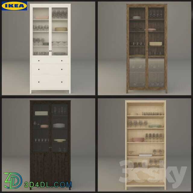 Wardrobe _ Display cabinets - HEMNES series_ part 1