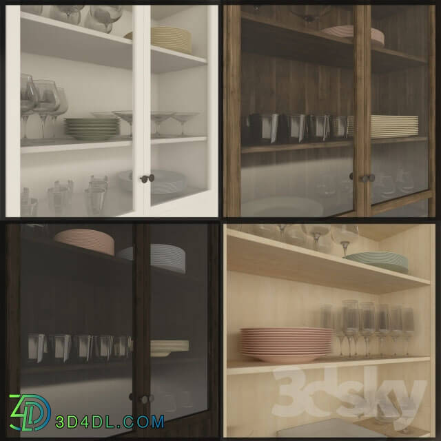 Wardrobe _ Display cabinets - HEMNES series_ part 1