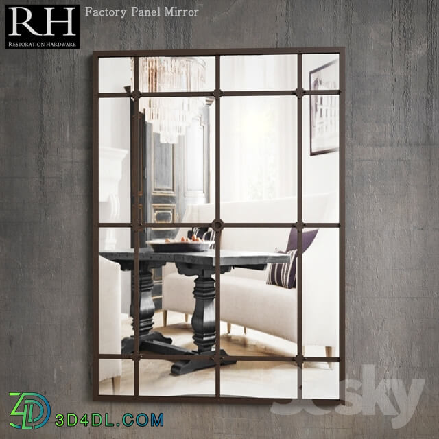 Mirror - Restoration Hardware. Factory Panel Mirror