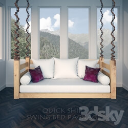 Sofa - QUICK SHIP SWING BED PACKAGE 