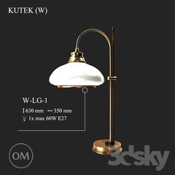 Table lamp - KUTEK _W_ W-LG-1 