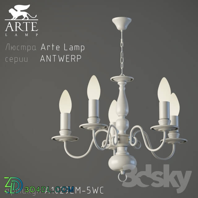 Ceiling light - Arte Lamp Antwerp A1029LM-5WC