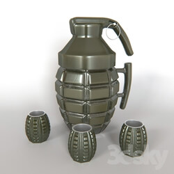 Other decorative objects - Mug grenade 