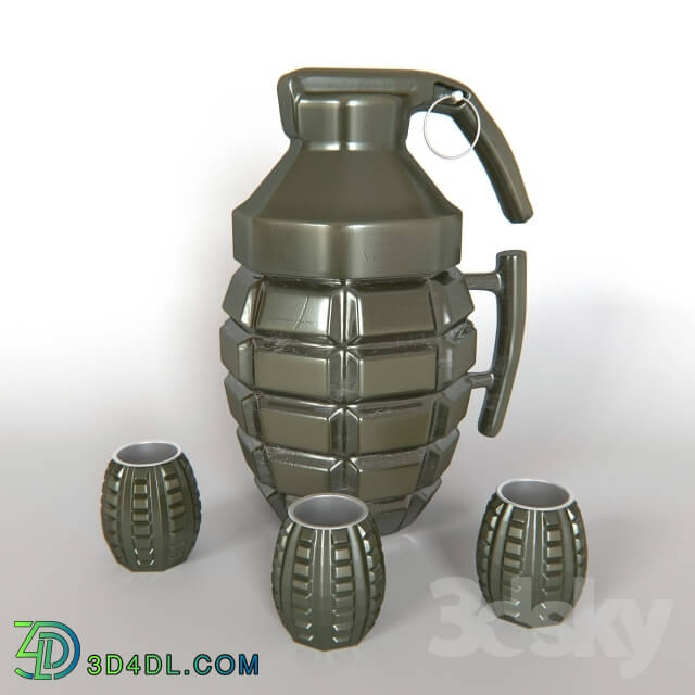 Other decorative objects - Mug grenade