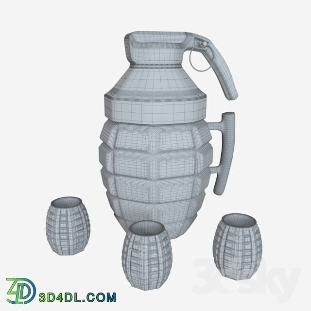 Other decorative objects - Mug grenade