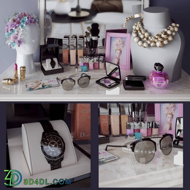 Decorative set - Glamour Blond_quot_