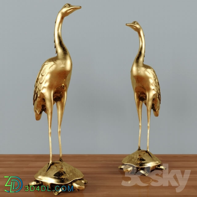 Sculpture - Chinese crane