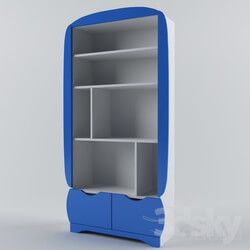 Wardrobe - EduKids Wesoly Korsarz medium bookcase 