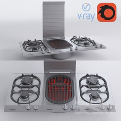 Kitchen appliance - Gaggenau KG260 _ VR230 Gas Cooktop 