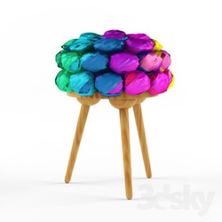 Chair - Recycled Silk Stool by Meb Rure Design Studio 