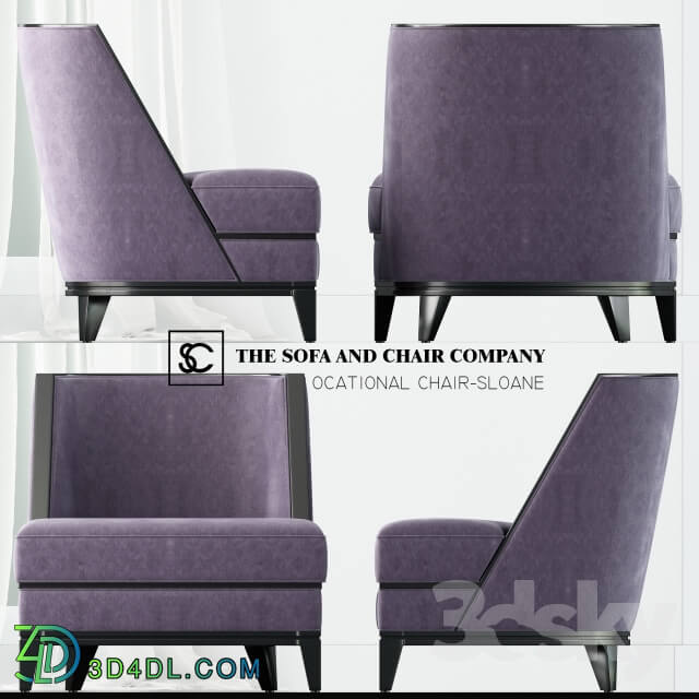 Arm chair - THE SOFA AND CHAIR COMPANY - SLOANE