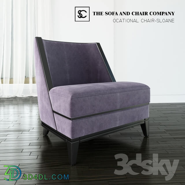 Arm chair - THE SOFA AND CHAIR COMPANY - SLOANE