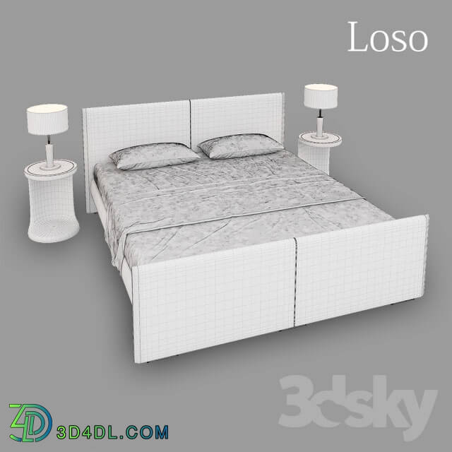 Bed - Bed_Loso_leather