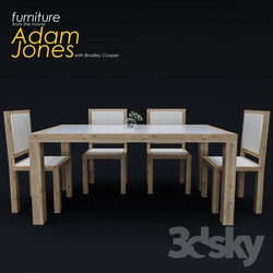 Table _ Chair - Adam Jones Table 