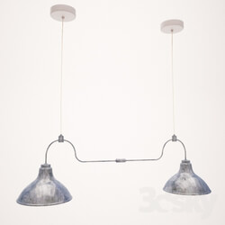 Ceiling light - Dual lamp shades_ Scandika 