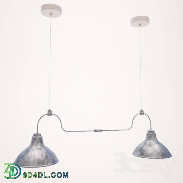 Ceiling light - Dual lamp shades_ Scandika